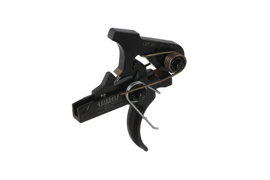 Geissele Automatics Super Speed Precision curved single stage trigger for AR-15 features a full-strength hammer spring